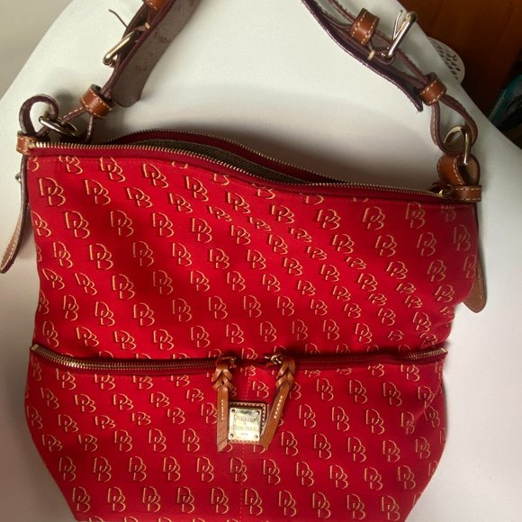 Dooney & Bourke Logo Handbag - Picture 3 of 10